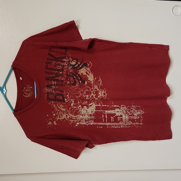 Guess Other - Guess Red Graphic Men's Tee "Bangkok"